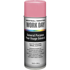 Krylon - Pink, Gloss, Enamel Spray Paint - 9 to 13 Sq Ft per Can, 10 oz Container, Use on Ceramics, Glass, Metal, Plaster, Wood - Benchmark Tooling