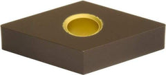 Hertel - DNMA433 NONE Grade HC305T Carbide Turning Insert - Al2O3 Finish, 55° Diamond, 1/2" Inscr Circle, 3/16" Thick, 3/64" Corner Radius - Benchmark Tooling