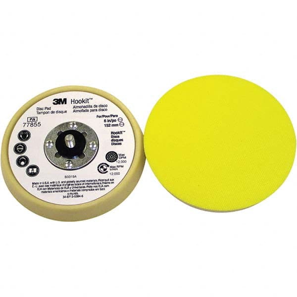 3M - Disc Backing Pads Backing Pad Type: Disc Pad Pad Diameter (Inch): 5 - Exact Industrial Supply