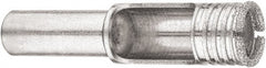 DeWALT - 1-3/8", Straight Shank, Hardened Alloy Steel, Tile and Glass Drill Bit - Benchmark Tooling