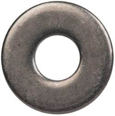 Made in USA - #4 Screw, Grade 300 Stainless Steel Standard Flat Washer - 1/8" ID x 0.312" OD, 0.025" Thick, Passivated Finish, Meets Military Specifications - Benchmark Tooling