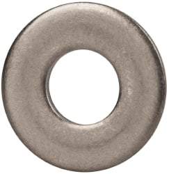 Made in USA - 1/4" Screw, Grade 300 Stainless Steel Standard Flat Washer - 0.281" ID x 5/8" OD, 0.051" Thick, Plain Finish, Meets Military Specifications - Benchmark Tooling