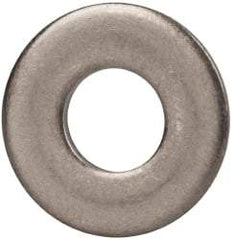 Made in USA - 1/4" Screw, Grade 300 Stainless Steel Standard Flat Washer - 0.281" ID x 5/8" OD, 0.051" Thick, Plain Finish, Meets Military Specifications - Benchmark Tooling