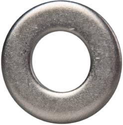 Made in USA - 5/16" Screw, Grade 300 Stainless Steel Standard Flat Washer - 0.343" ID x 0.687" OD, 0.051" Thick, Passivated Finish, Meets Military Specifications - Benchmark Tooling
