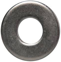 Made in USA - 5/16" Screw, Grade 300 Stainless Steel Standard Flat Washer - 3/8" ID x 7/8" OD, 0.064" Thick, Passivated Finish, Meets Military Specifications - Benchmark Tooling