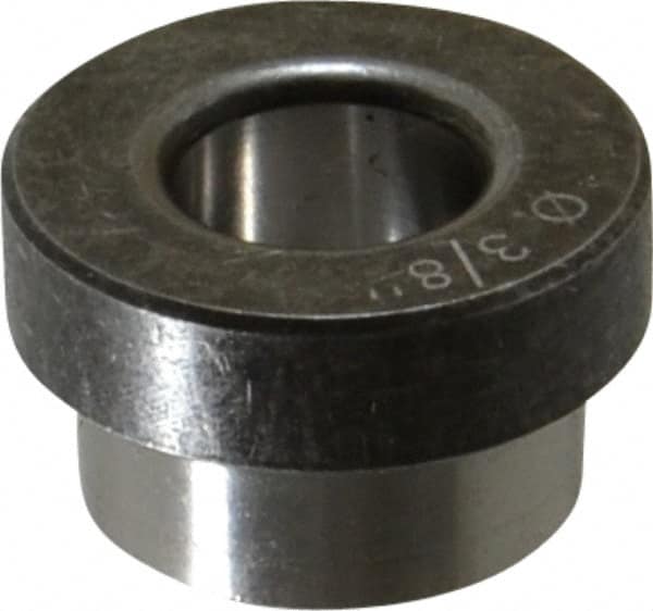 Value Collection - Type H, 3/8" Inside Diam, Head, Press Fit Drill Bushing - 5/8" Body Outside Diam, 1/4" Length Under Head, Steel - Benchmark Tooling