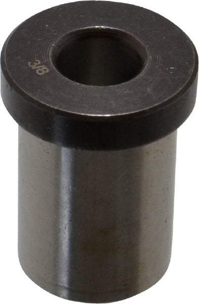 Value Collection - Type H, 3/8" Inside Diam, Head, Press Fit Drill Bushing - 3/4" Body Outside Diam, 1" Length Under Head, Steel - Benchmark Tooling