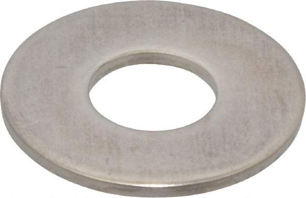 Made in USA - 9/16" Screw, Grade 17-7 PH Stainless Steel USS Flat Washer - 5/8" ID x 1-1/2" OD, 0.09" Thick, Plain Finish - Benchmark Tooling
