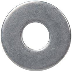 Made in USA - 5/8" Screw, Grade 17-7 PH Stainless Steel USS Flat Washer - 11/16" ID x 1-3/4" OD, 0.12" Thick, Plain Finish - Benchmark Tooling