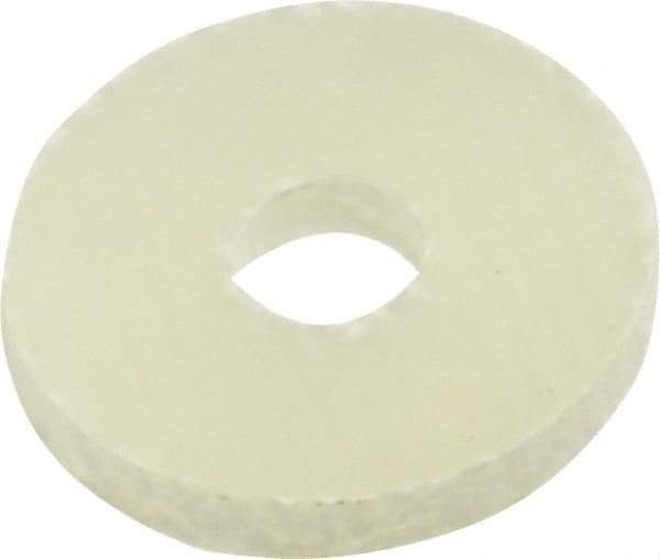 Made in USA - #6 Screw, Grade G10 Fiberglass Standard Flat Washer - 0.142" ID x 1/2" OD, 0.062" Thick, Plain Finish - Benchmark Tooling