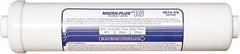 Nu-Calgon - 1/4 Inch Pipe, Inline Water Filter System with Disposable Filter and Quick Disconnect Fittings - Reduces Sediment, Taste, Odor, Chlorine and Scale - Benchmark Tooling