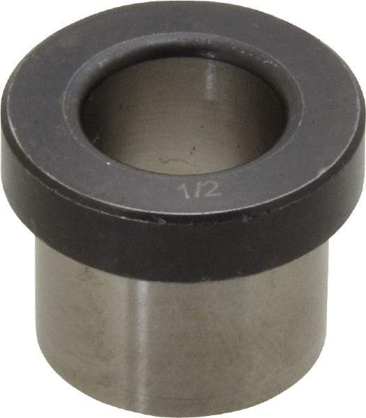 Value Collection - Type H, 1/2" Inside Diam, Head, Press Fit Drill Bushing - 3/4" Body Outside Diam, 1/2" Length Under Head, Steel - Benchmark Tooling