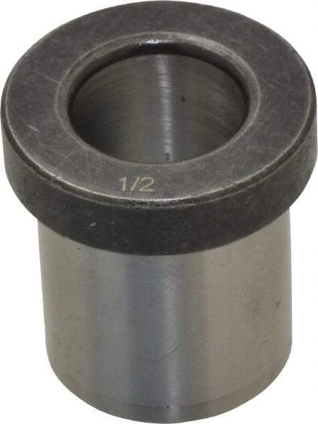 Value Collection - Type H, 1/2" Inside Diam, Head, Press Fit Drill Bushing - 3/4" Body Outside Diam, 3/4" Length Under Head, Steel - Benchmark Tooling