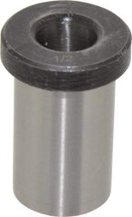 Value Collection - Type H, 1/2" Inside Diam, Head, Press Fit Drill Bushing - 7/8" Body Outside Diam, 1-3/8" Length Under Head, Steel - Benchmark Tooling