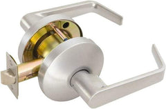 Falcon - Medium Duty Passage Lever Lockset - 2-3/4" Back Set, Satin Chrome Finish - Benchmark Tooling