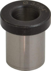 Value Collection - Type H, 37/64" Inside Diam, Head, Press Fit Drill Bushing - 7/8" Body Outside Diam, 1" Length Under Head, Steel - Benchmark Tooling