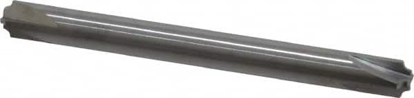 Accupro - 0.035" Radius, 3/16" Mill Diam, 4 Flute Solid Carbide Corner Rounding End Mill - Double End, Uncoated, 2" OAL, 3/16" Shank Diam - Benchmark Tooling