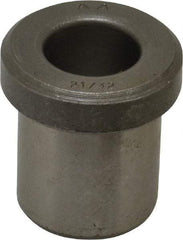 Value Collection - Type H, 21/32" Inside Diam, Head, Press Fit Drill Bushing - 1" Body Outside Diam, 1" Length Under Head, Steel - Benchmark Tooling