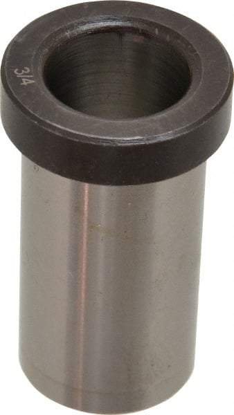 Value Collection - Type H, 3/4" Inside Diam, Head, Press Fit Drill Bushing - 1" Body Outside Diam, 1-3/4" Length Under Head, Steel - Benchmark Tooling