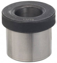 Value Collection - Type H, 23/64" Inside Diam, Head, Press Fit Drill Bushing - 3/4" Body Outside Diam, 1-3/8" Length Under Head, Steel - Benchmark Tooling