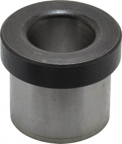 Value Collection - Type H, 7/8" Inside Diam, Head, Press Fit Drill Bushing - 1-3/8" Body Outside Diam, 1" Length Under Head, Steel - Benchmark Tooling