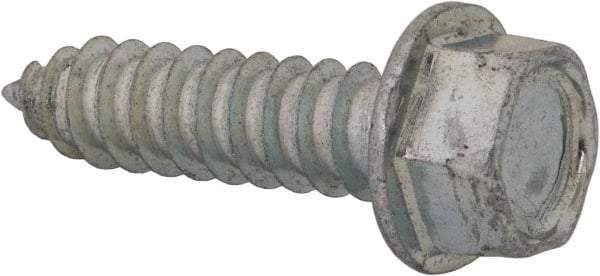 Value Collection - 3/8" Hex Head Sheet Metal Screw - Steel, 1-1/2" Length Under Head, Grade 2 - Benchmark Tooling