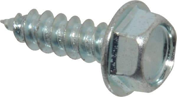 Value Collection - 5/16" Hex Head Sheet Metal Screw - Steel, 1" Length Under Head, Grade 2 - Benchmark Tooling