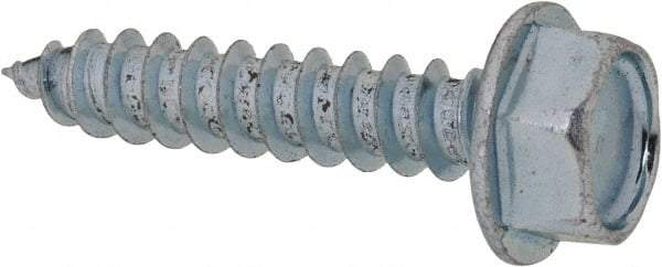 Value Collection - 5/16" Hex Head Sheet Metal Screw - Steel, 1-1/2" Length Under Head, Grade 2 - Benchmark Tooling
