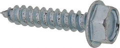 Value Collection - 5/16" Hex Head Sheet Metal Screw - Steel, 1-1/2" Length Under Head, Grade 2 - Benchmark Tooling