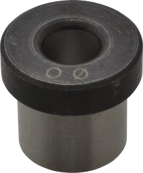 Value Collection - Type H, Letter O Inside Diam, Head, Press Fit Drill Bushing - 5/8" Body Outside Diam, 1/2" Length Under Head, Steel - Benchmark Tooling