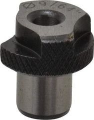 Value Collection - Type SF, 9/64" Inside Diam, Head, Slip Fixed Drill Bushing - 5/16" Body Outside Diam, 5/16" Length Under Head, Steel, LS-1 Compatible - Benchmark Tooling