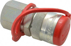 CEJN - 1/4 NPT Hydraulic Hose Female Pipe Thread Coupler - 14,500 psi, 1.56 GPM, 115 Hose Size, Series 115 - Benchmark Tooling