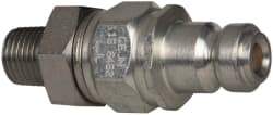CEJN - 1/4 NPT Hydraulic Hose Male Pipe Thread Nipple - 14,500 psi, 1.56 GPM, 115 Hose Size, Series 115 - Benchmark Tooling
