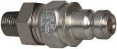 CEJN - 1/4 NPT Hydraulic Hose Male Pipe Thread Nipple - 14,500 psi, 1.56 GPM, 115 Hose Size, Series 115 - Benchmark Tooling