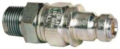 CEJN - 3/8 NPT Hydraulic Hose Male Pipe Thread Nipple - 14,500 psi, 1.56 GPM, 115 Hose Size, Series 115 - Benchmark Tooling