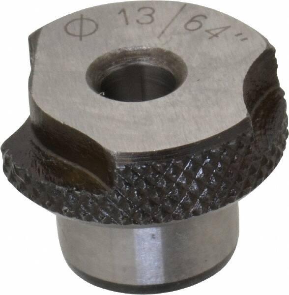 Value Collection - Type SF, 13/64" Inside Diam, Head, Slip Fixed Drill Bushing - 1/2" Body Outside Diam, 5/16" Length Under Head, Steel, LS-1 Compatible - Benchmark Tooling