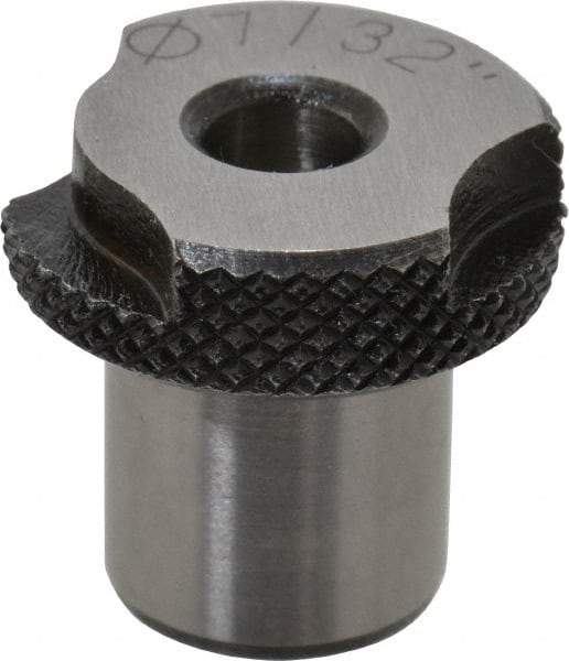 Value Collection - Type SF, 7/32" Inside Diam, Head, Slip Fixed Drill Bushing - 1/2" Body Outside Diam, 1/2" Length Under Head, Steel, LS-1 Compatible - Benchmark Tooling