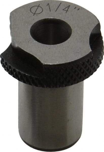 Value Collection - Type SF, Letter E Inside Diam, Head, Slip Fixed Drill Bushing - 1/2" Body Outside Diam, 3/4" Length Under Head, Steel, LS-1 Compatible - Benchmark Tooling