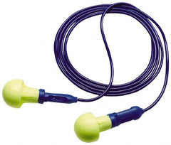 3M - Reusable, Corded, 28 dB Earplugs - Yellow, 200 Pairs - Benchmark Tooling