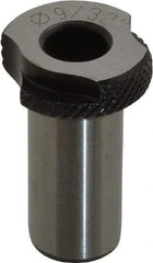 Value Collection - Type SF, 9/32" Inside Diam, Head, Slip Fixed Drill Bushing - 1/2" Body Outside Diam, 1" Length Under Head, Steel, LS-1 Compatible - Benchmark Tooling