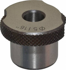 Value Collection - Type SF, 5/16" Inside Diam, Head, Slip Fixed Drill Bushing - 3/4" Body Outside Diam, 1/2" Length Under Head, Steel, LS-1 Compatible - Benchmark Tooling