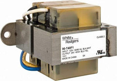 White-Rodgers - 3-1/4" Wide x 2.19" Deep x 2-3/4" High, Foot Mount HVAC Transformer - 40 Amperage Rating, 120 Primary Voltage, 24 Secondary Voltage - Benchmark Tooling