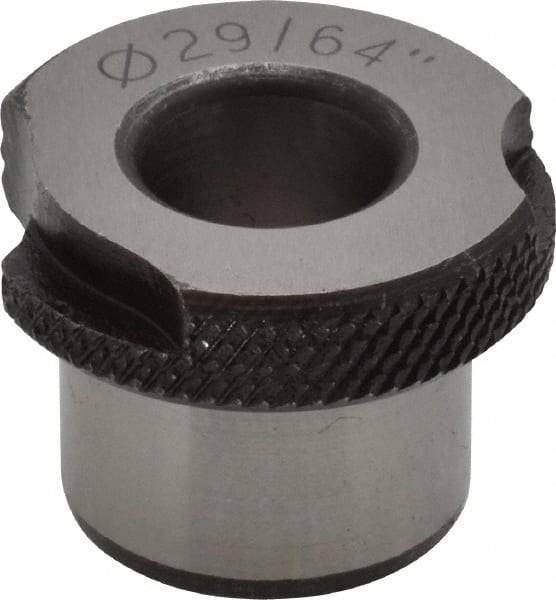 Value Collection - Type SF, 29/64" Inside Diam, Head, Slip Fixed Drill Bushing - 3/4" Body Outside Diam, 1/2" Length Under Head, Steel, LS-1 Compatible - Benchmark Tooling