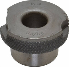 Value Collection - Type SF, 33/64" Inside Diam, Head, Slip Fixed Drill Bushing - 1" Body Outside Diam, 1/2" Length Under Head, Steel, LS-2 Compatible - Benchmark Tooling