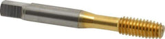 OSG - 5/16-18 UNC H5 Thread Limit Plug Thread Forming Tap - Cobalt, TiN Finish, 2-23/32" OAL, 1-1/8" Thread Length, Right Hand Thread, Series HY-PRO NRT - Benchmark Tooling