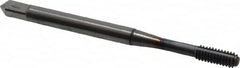 OSG - #5-40 UNC H5 Thread Limit Bottoming Thread Forming Tap - Powdered Metal High Speed Steel, TiCN Finish, 1-15/16" OAL, 5/8" Thread Length, Right Hand Thread, Series EXOTAP NRT - Benchmark Tooling