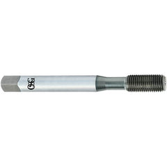 OSG - 3/8-24 UNF H4 Thread Limit Modified Bottoming Thread Forming Tap - Powdered Metal High Speed Steel, TiCN Finish, 2-15/16" OAL, 1-1/4" Thread Length, Right Hand Thread, Series EXOTAP NRT - Benchmark Tooling