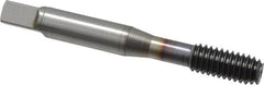 OSG - 5/16-18 UNC H5 Thread Limit Modified Bottoming Thread Forming Tap - Powdered Metal High Speed Steel, TiCN Finish, 2-23/32" OAL, 1-1/8" Thread Length, Right Hand Thread, Series EXOTAP NRT - Benchmark Tooling