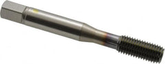 OSG - 5/16-24 UNF H5 Thread Limit Modified Bottoming Thread Forming Tap - Powdered Metal High Speed Steel, TiCN Finish, 2-23/32" OAL, 1-1/8" Thread Length, Right Hand Thread, Series EXOTAP NRT - Benchmark Tooling