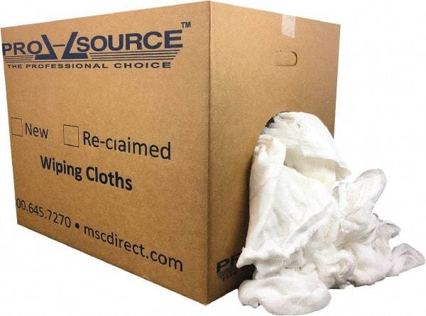 PRO-SOURCE - 500 Piece, Lint Free White Cheesecloth - 36 Inch Long x 30 Inch Wide Sheet, Washed, Box - Benchmark Tooling